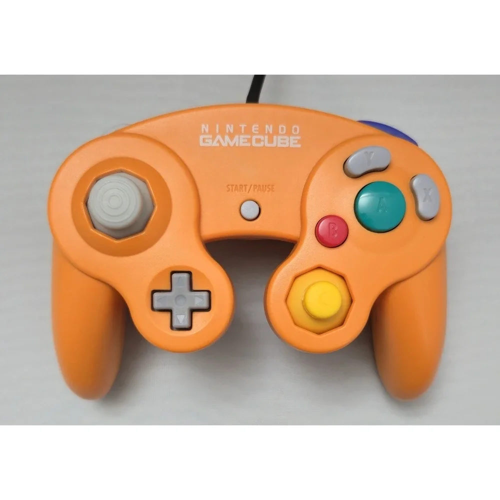 GameCube‎ Controller - Spice Orange - JPN Import - Cleaned & Tested - NEW Sticks