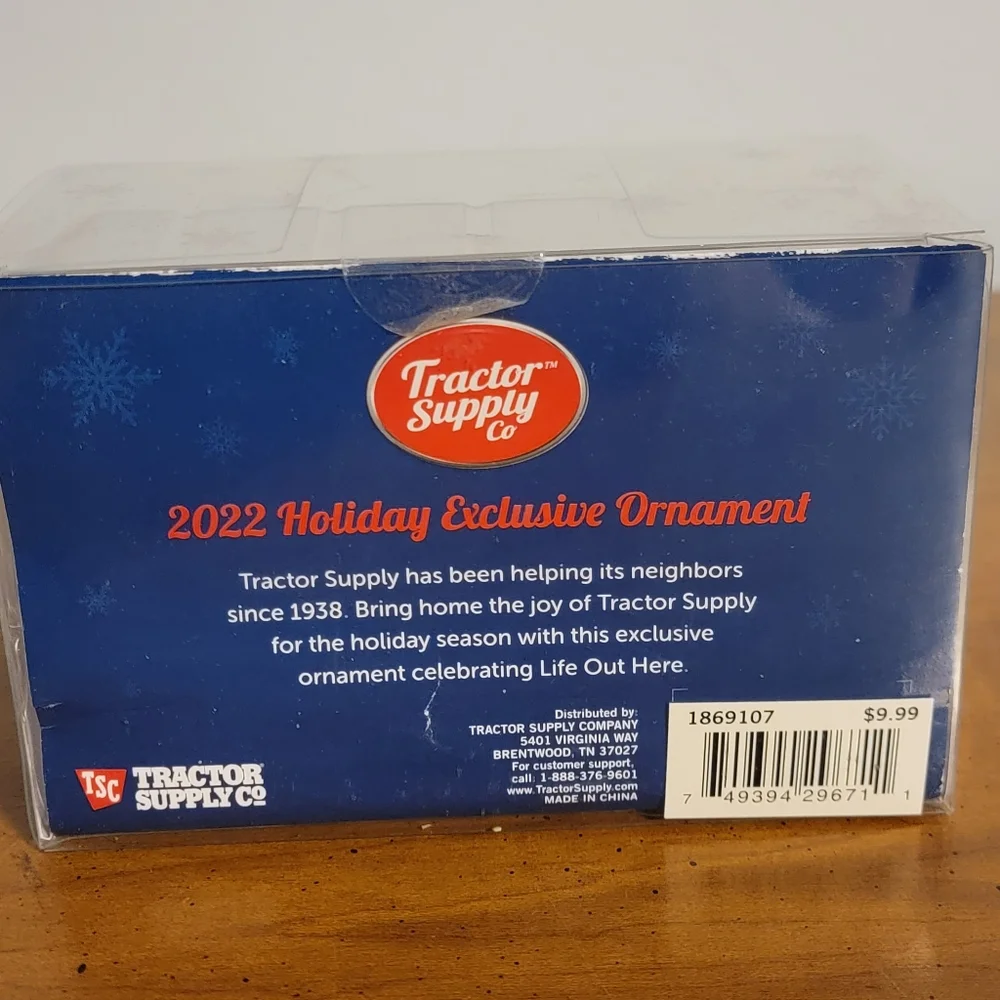 💚Tractor‎ Supply 2022 Holiday Exclusive Ornamant