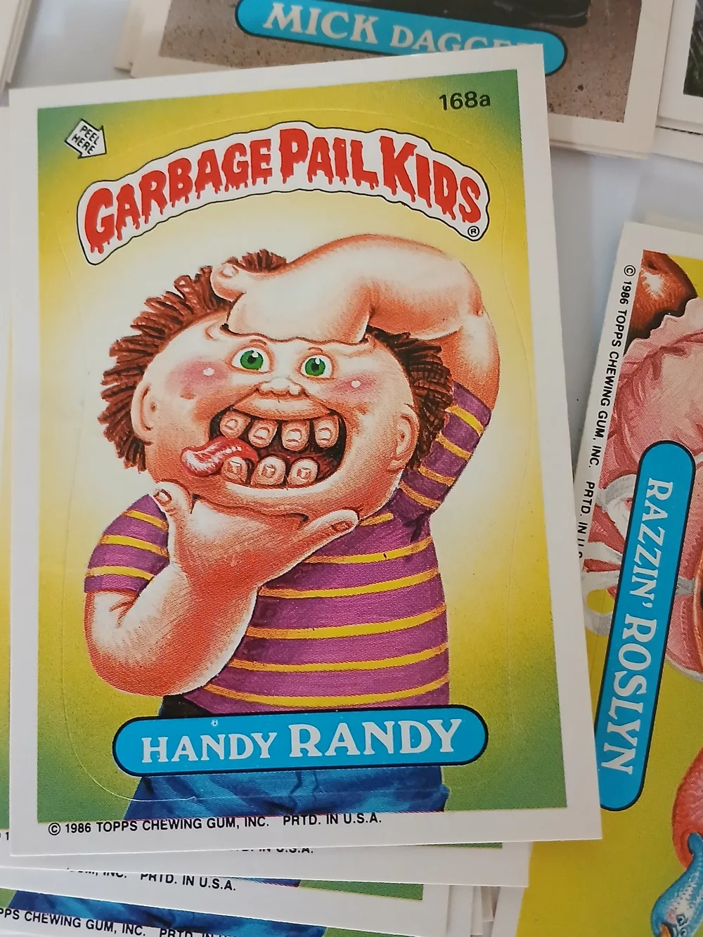 Garbage PAIL KIDS CARDS!