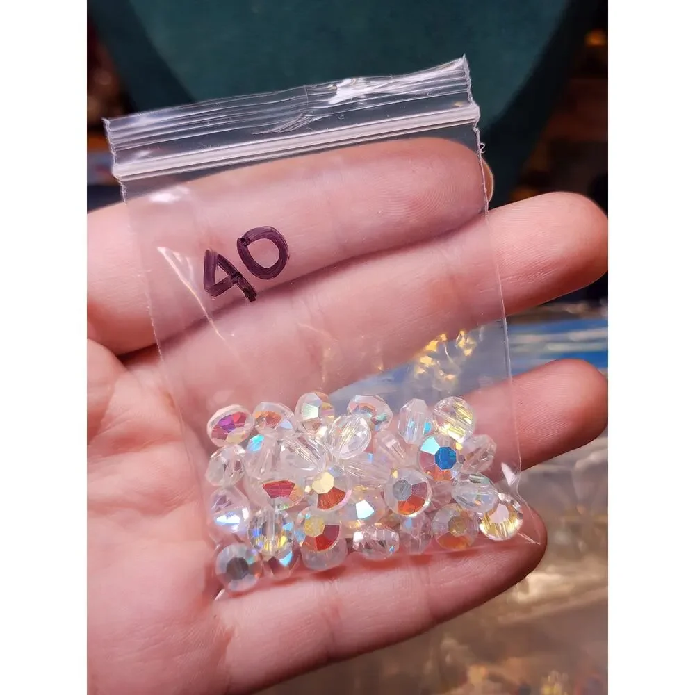 Swarovski these aurora bead