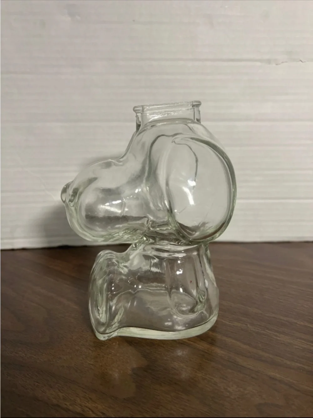 Vintage -Rare - Snoopy-Glass Bank