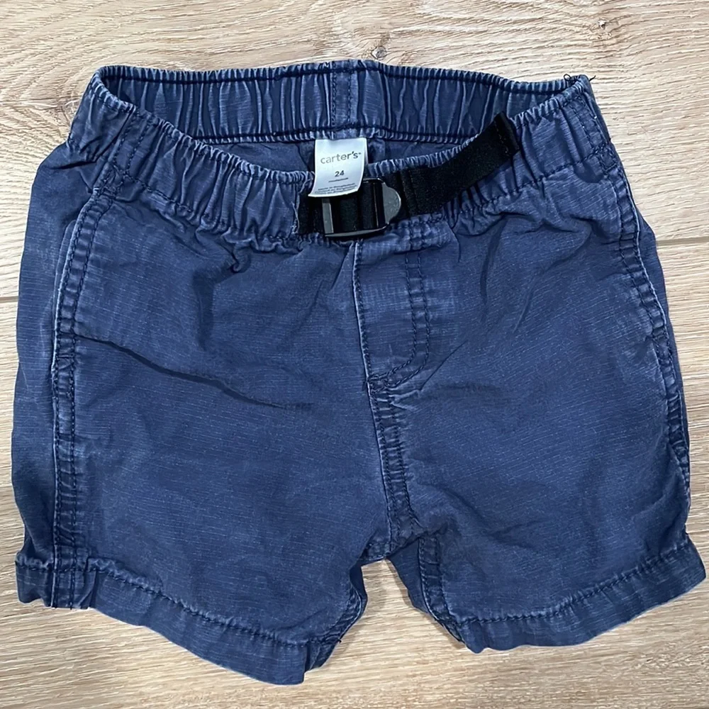 Carter’s Toddler Boys Shorts Bundle 24M | Lot of 5 Pull-On Summer Cotton Shorts