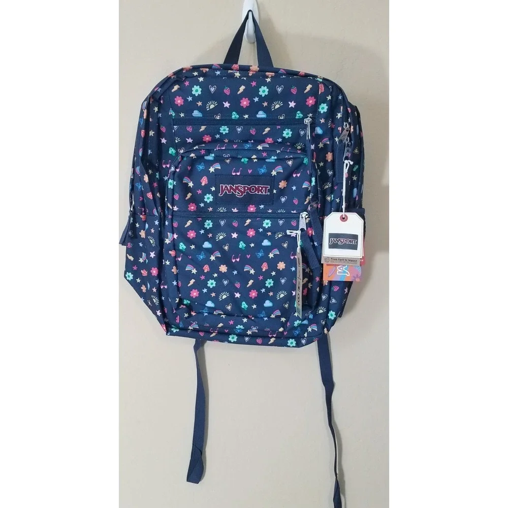Jansport‎ Big Student Backpack School Bag Slice of Fun 15
