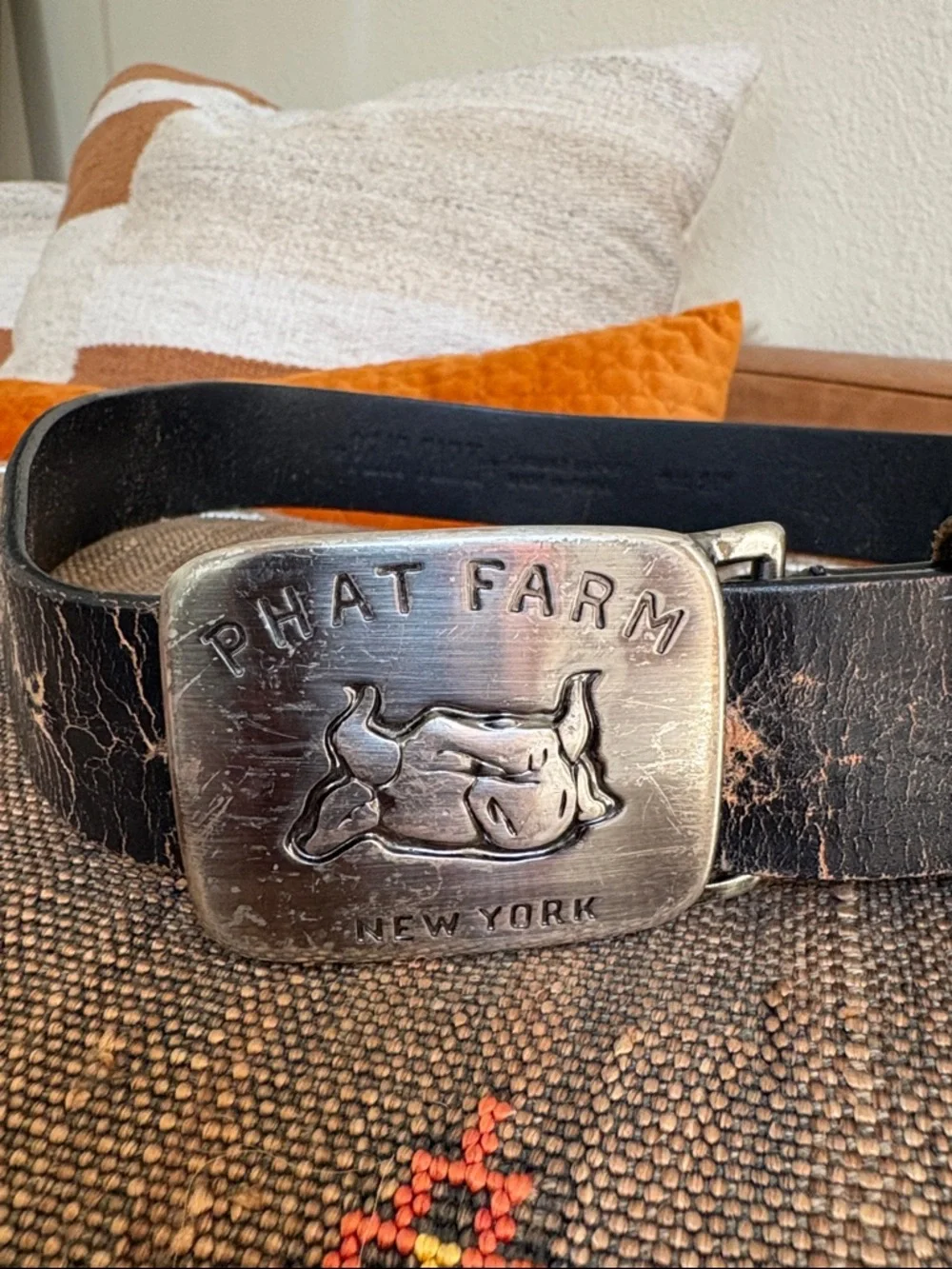 Phat Farm noticeable wear