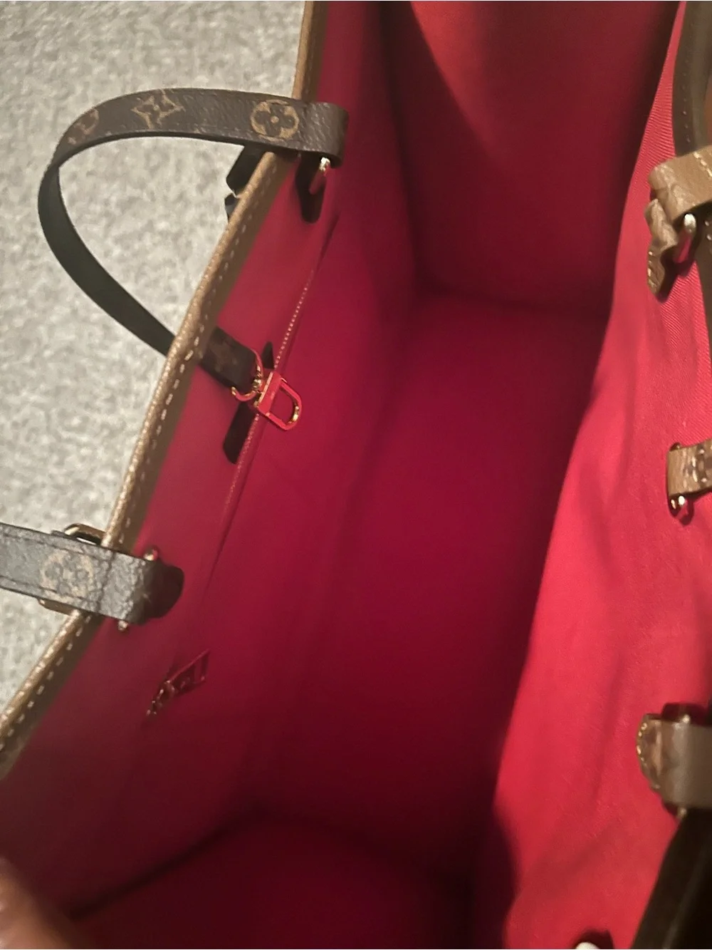 Louis Vuitton spacious brown