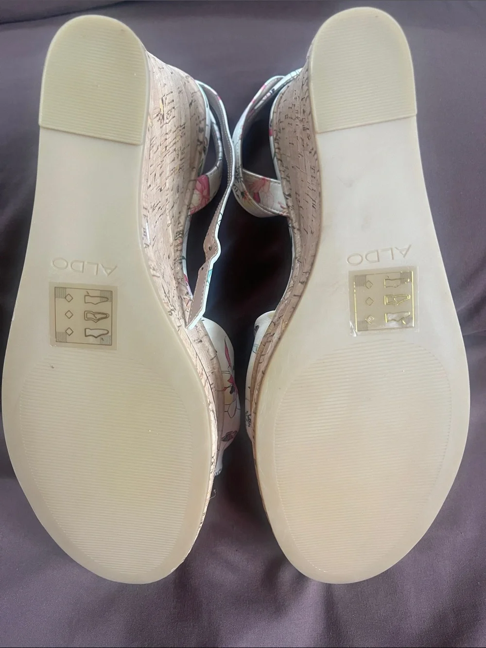 Aldo wedge sandals