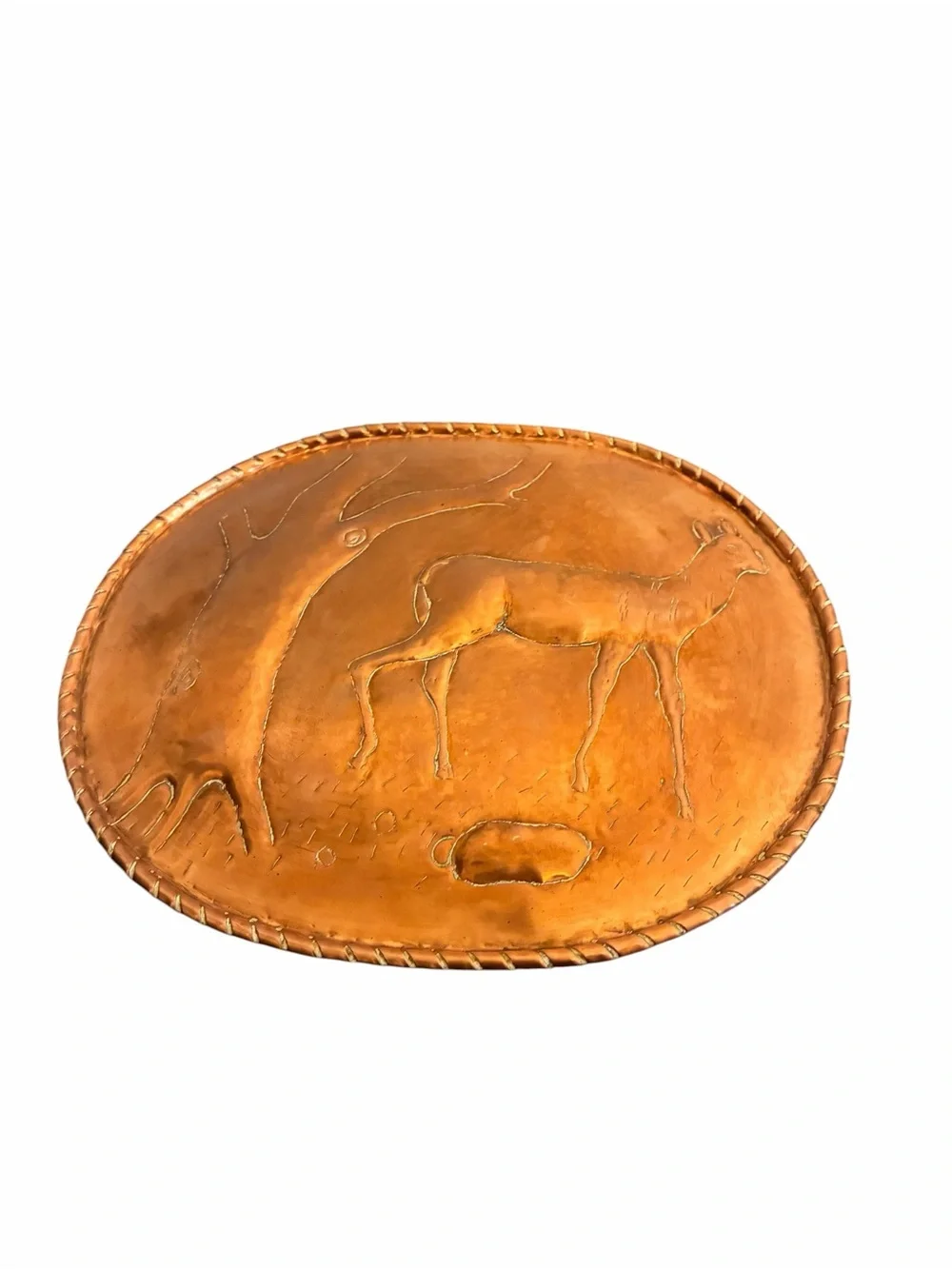 Unbranded handcrafted copper