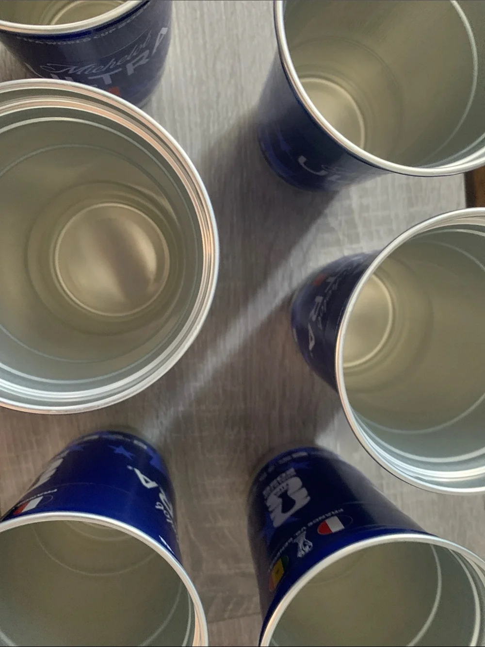🆕- Michelob ULTRA World Cup- Set of Collectible Game Cups (6) 🇫🇷 vs 🇸🇳