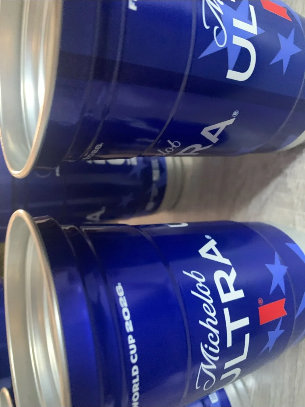 🆕- Michelob ULTRA World Cup- Set of Collectible Game Cups (6) 🇫🇷 vs 🇸🇳