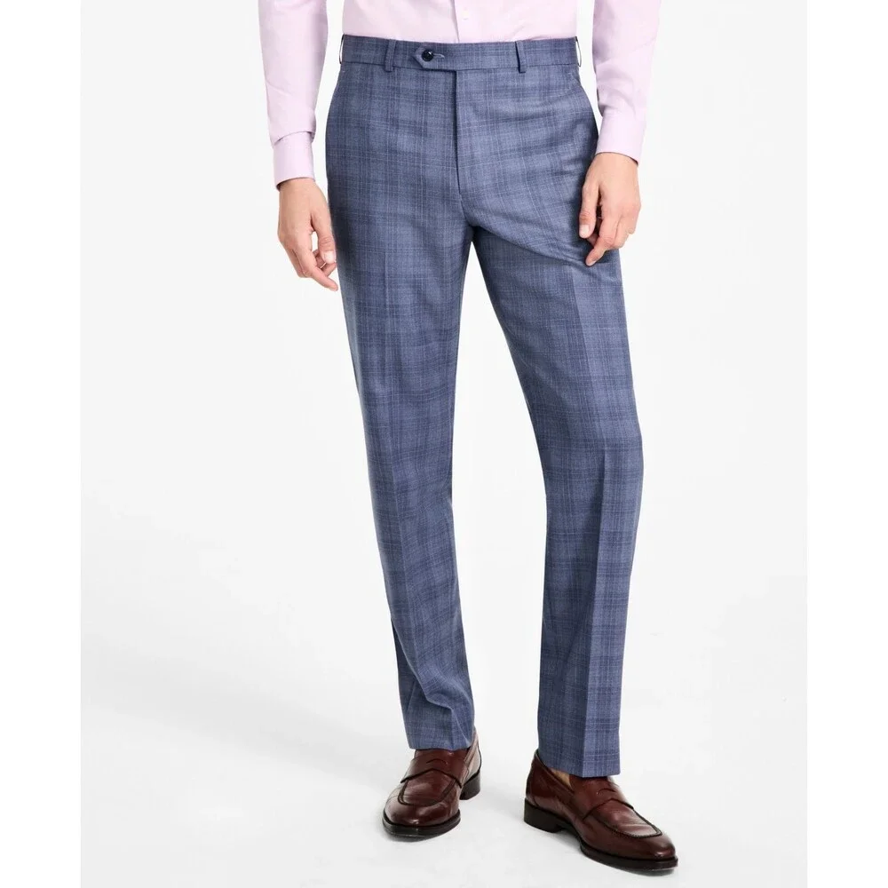 Michael Kors Classic Fit Wool Blend Suit Separates Pants Men's 40W x 34L Denim