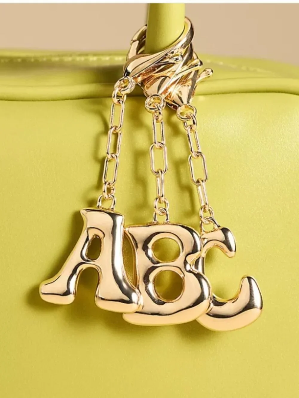 Anthropologie bubble letter