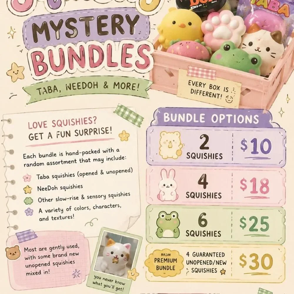 Squishy Mystery Bundles!