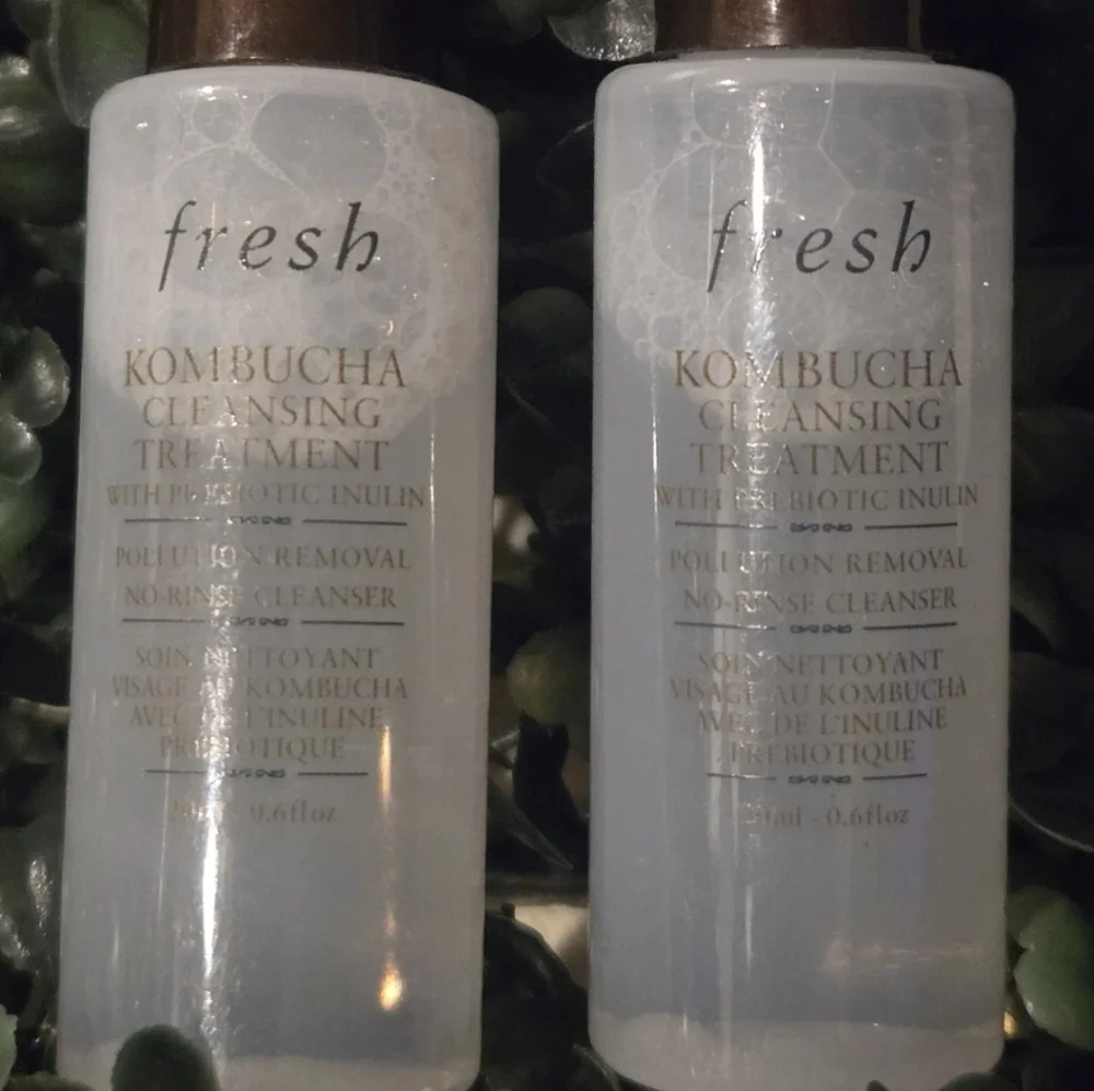 fresh kombucha cleansing