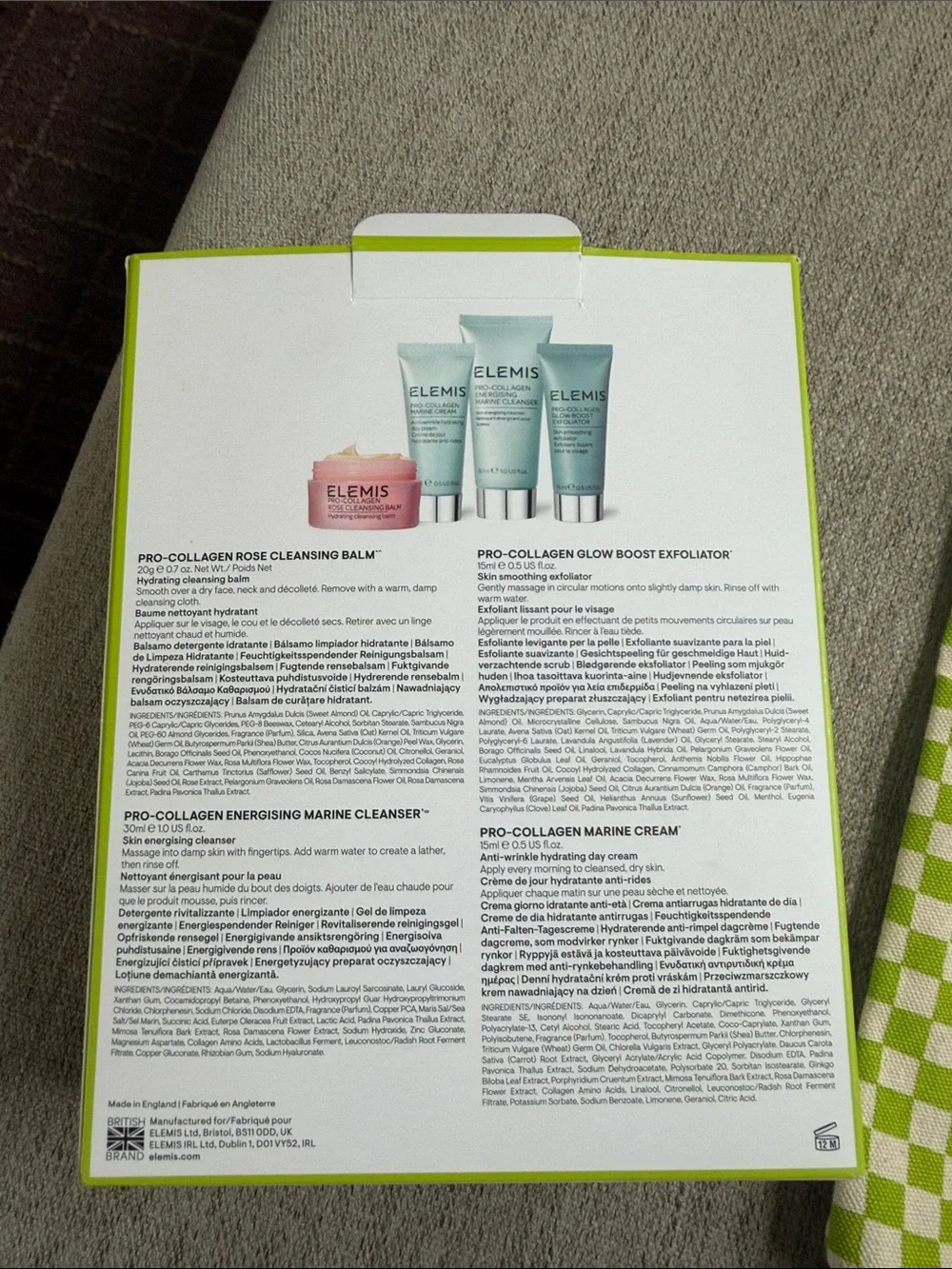 ELEMIS mini skincare