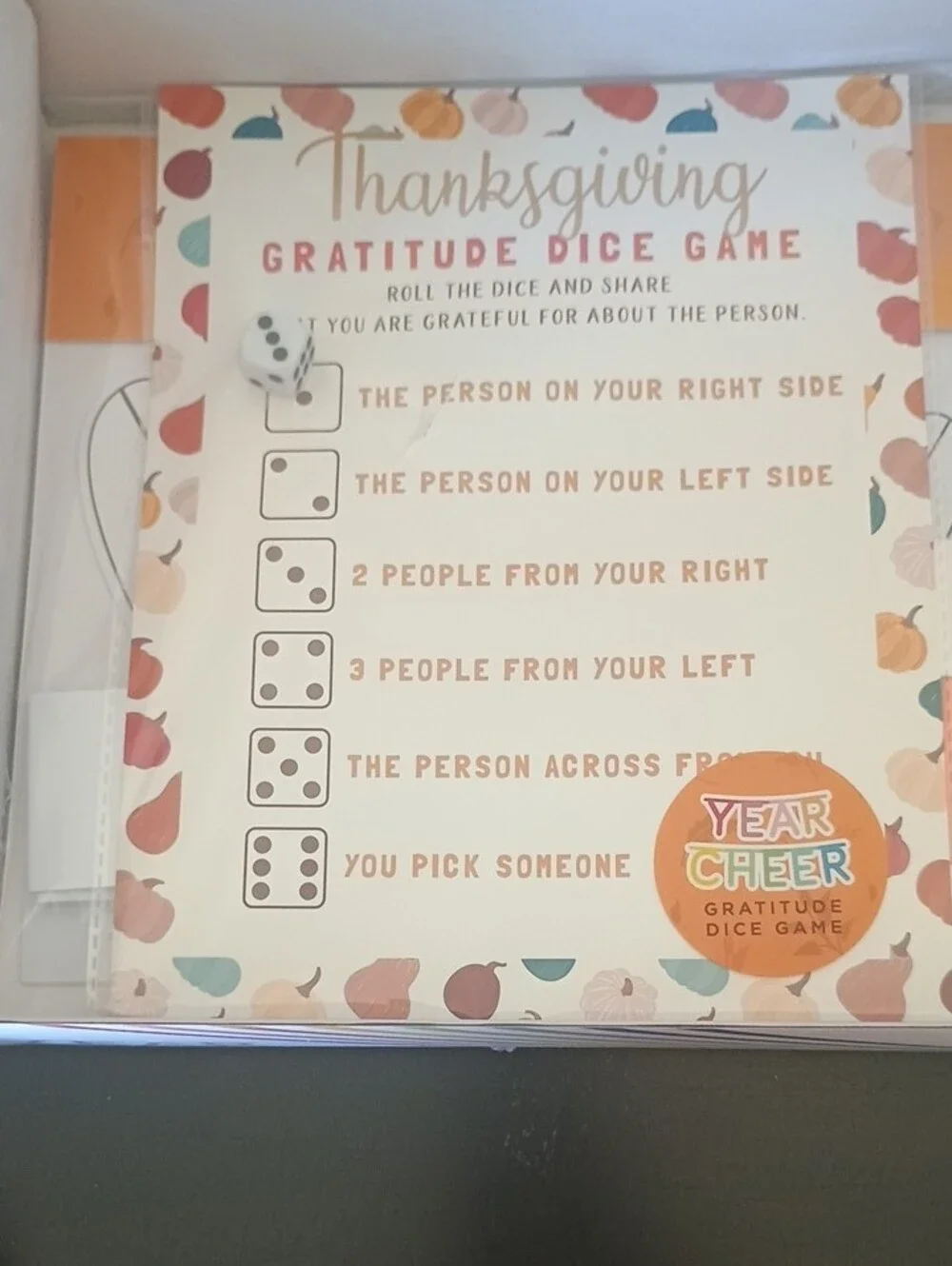 year cheer orange thanksgiving