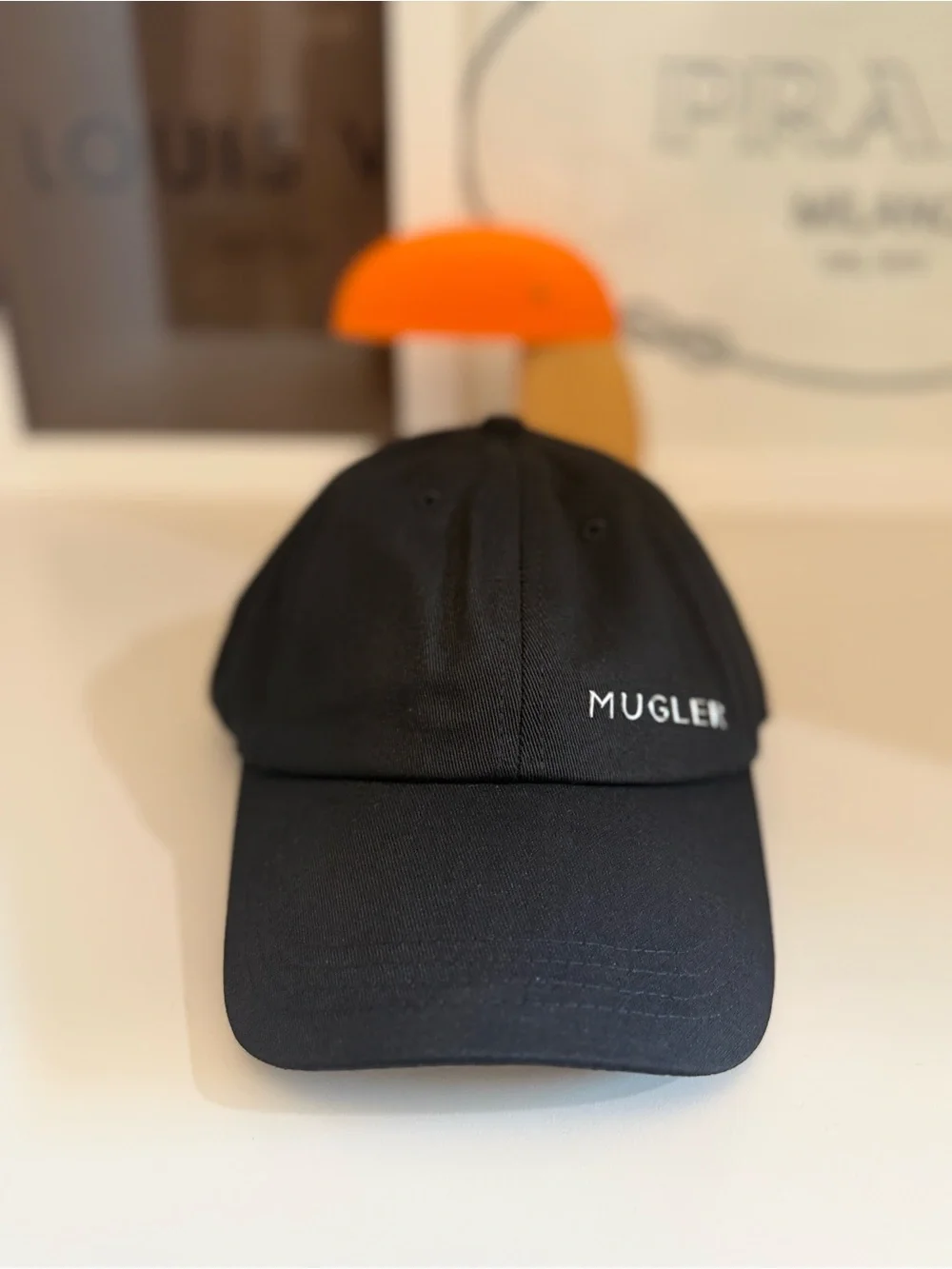 Mugler sleek black