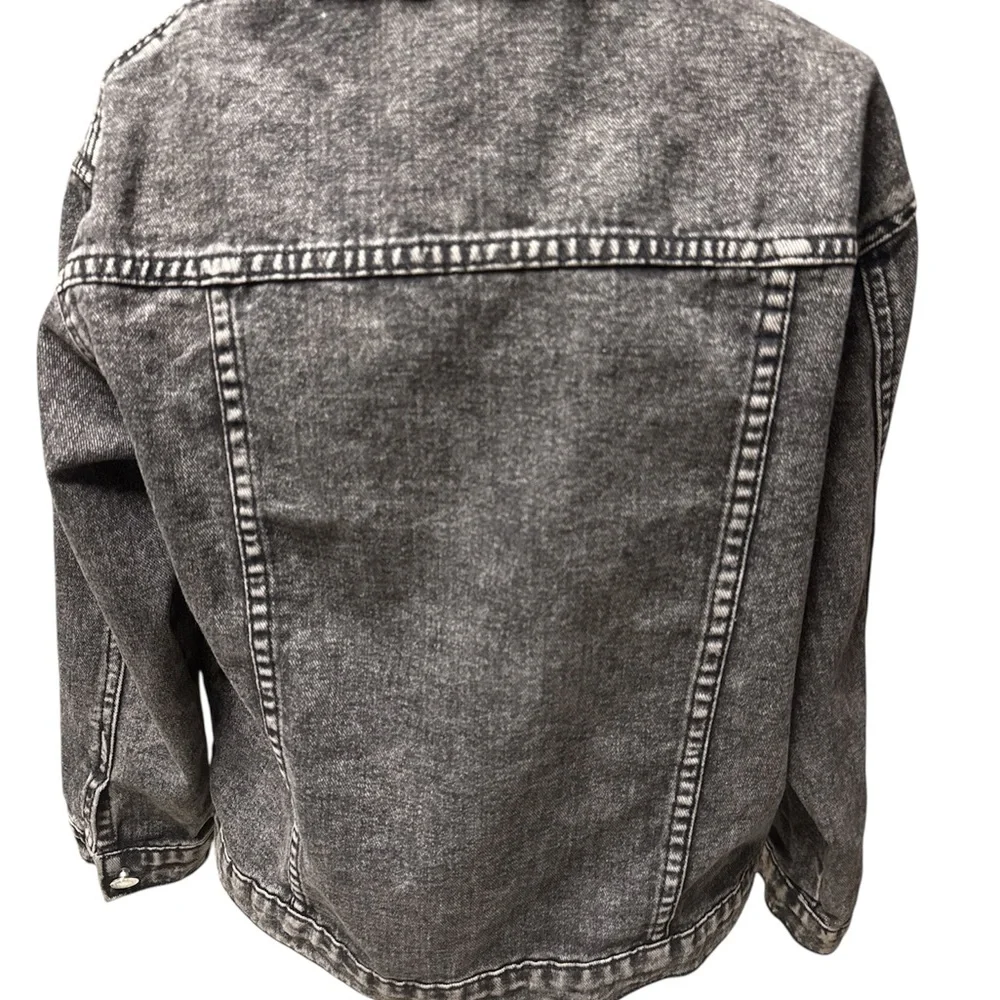 SHEIN black denim