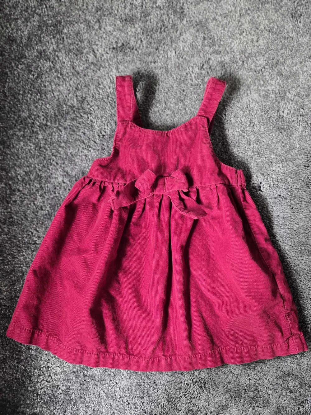Carter's Burgundy Corduroy Pinafore Dress