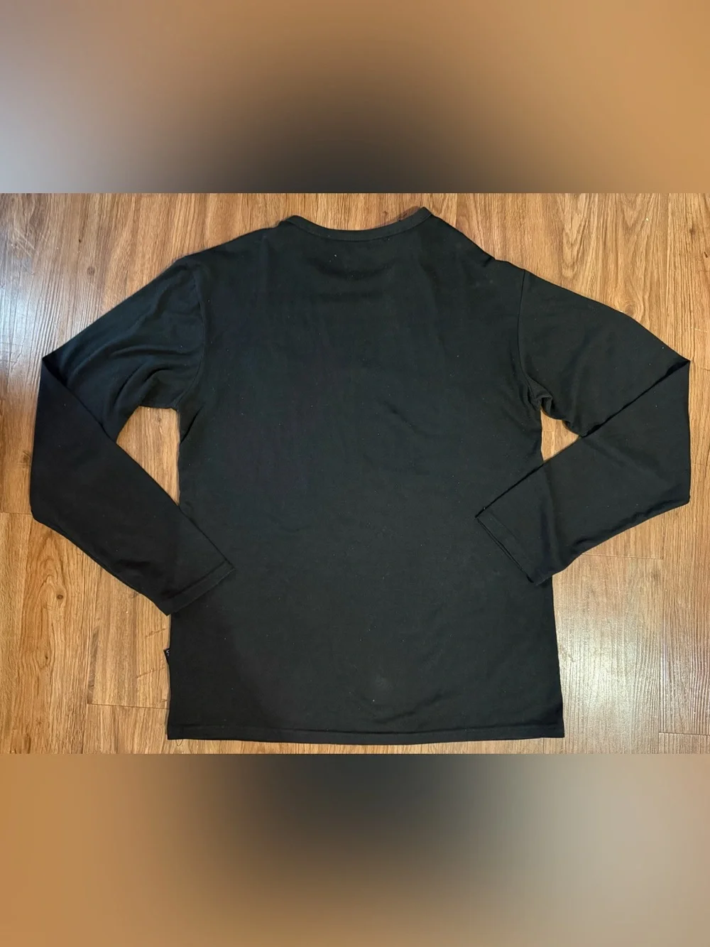 Gucci Black Long Sleeve GG Pattern shirt with historic 