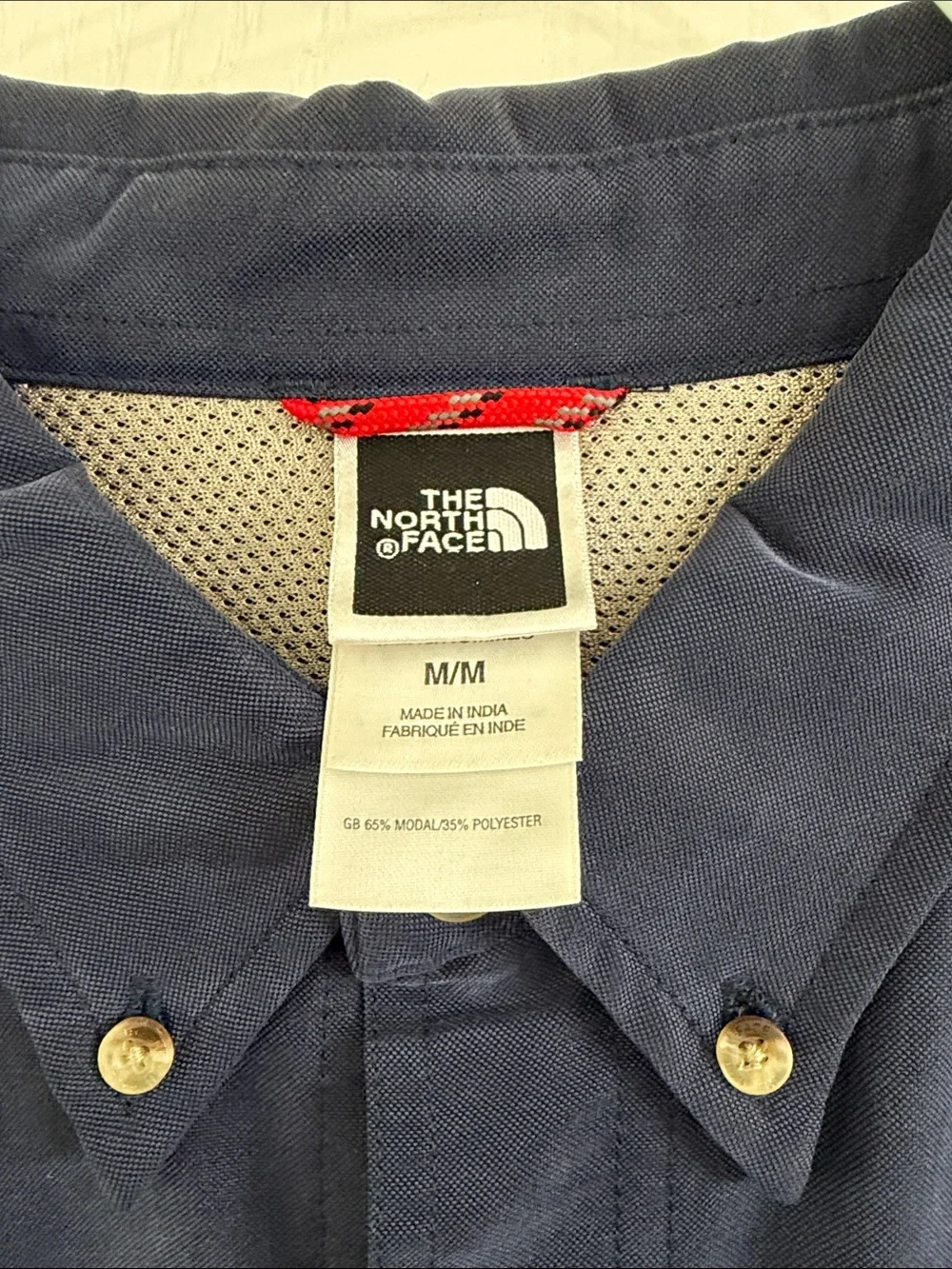 The North Face classic button