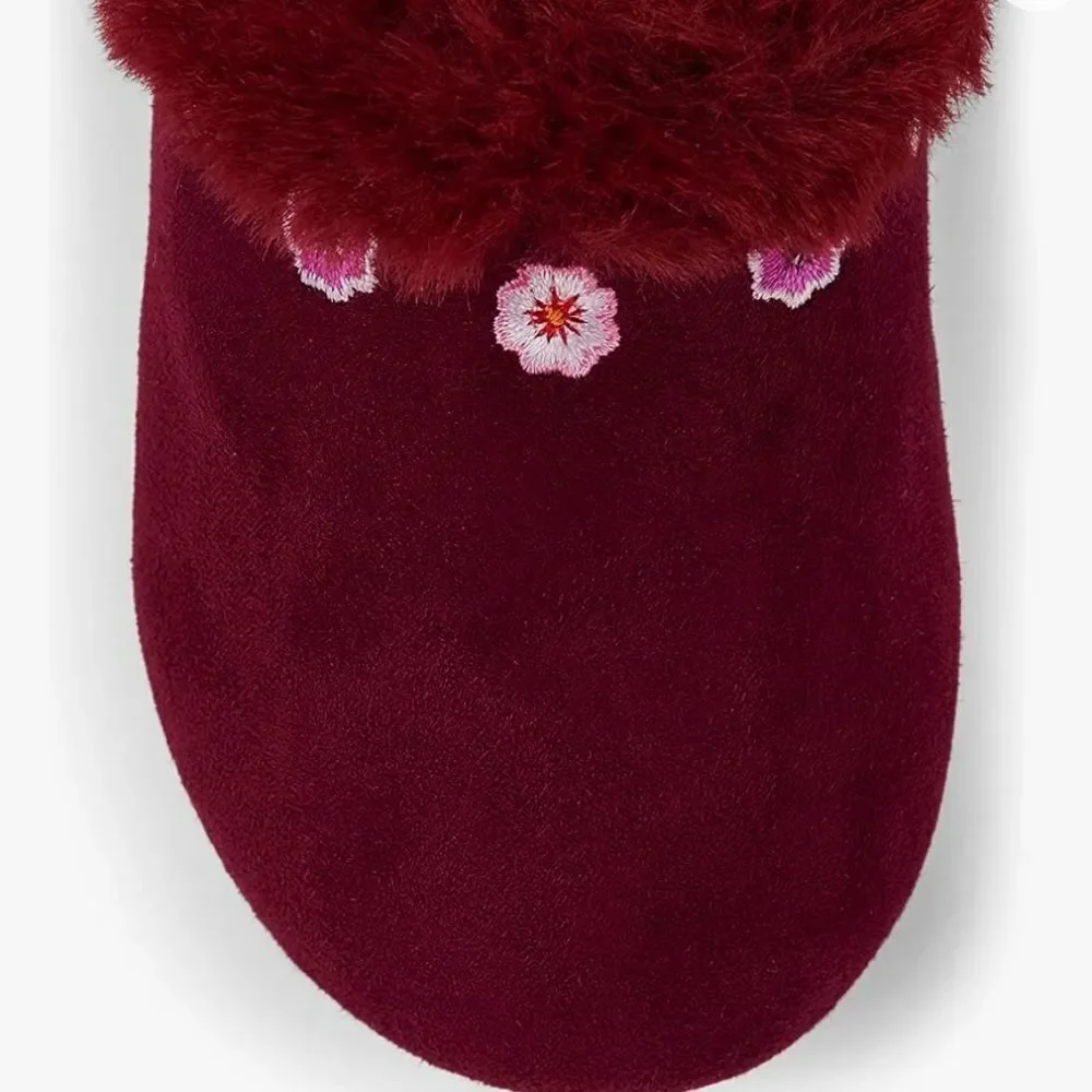 Gymboree burgundy faux