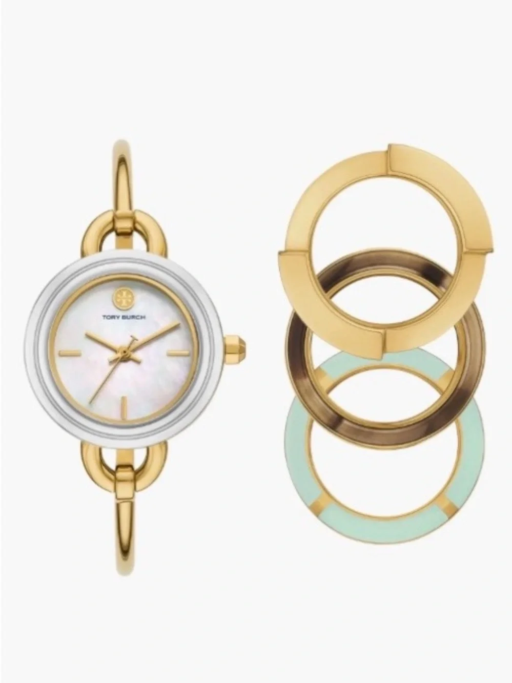 Tory Burch gold tone