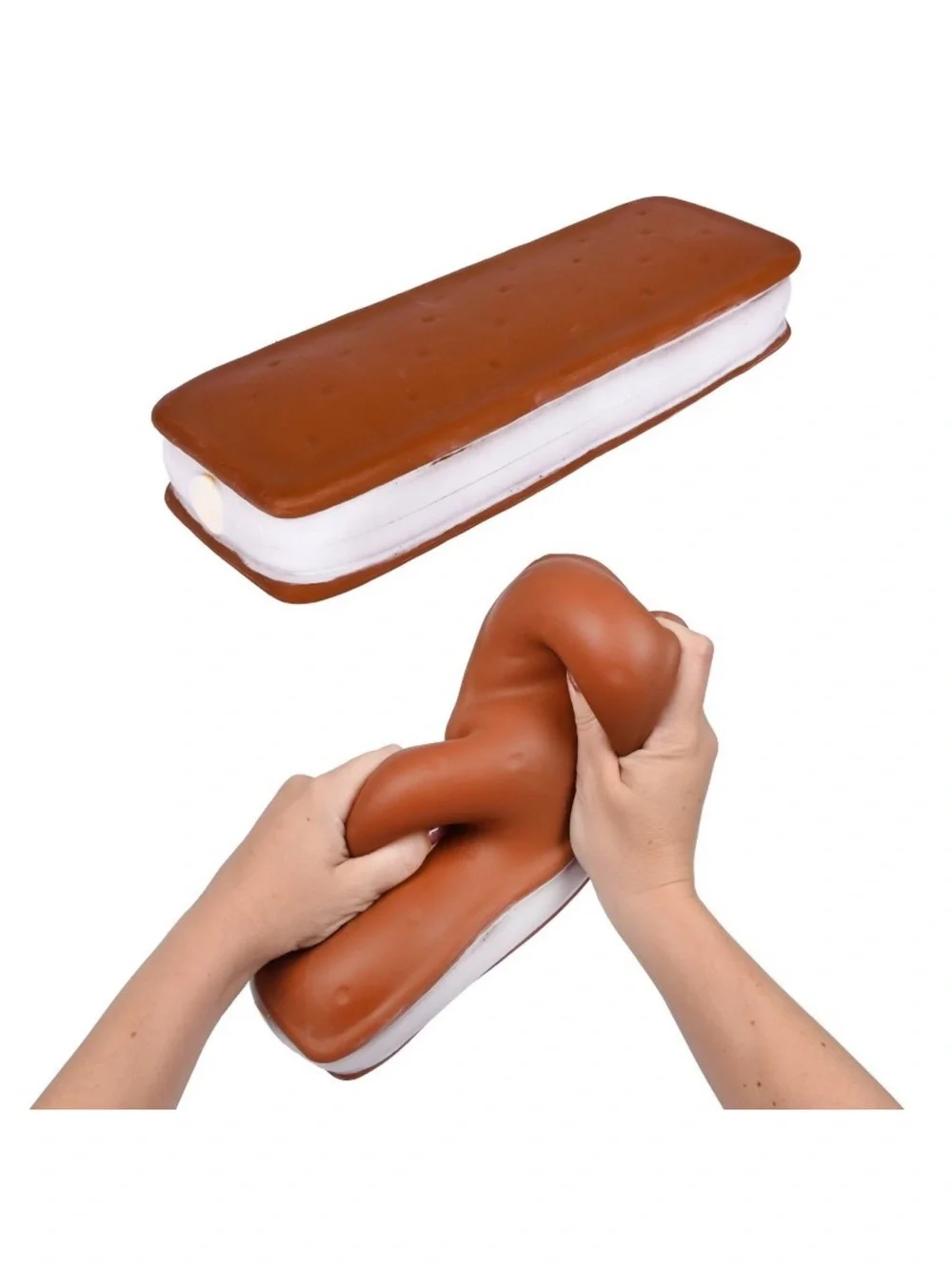 Sunny Days Squeezy Ice Cream Sandwich Fidget Toy | New