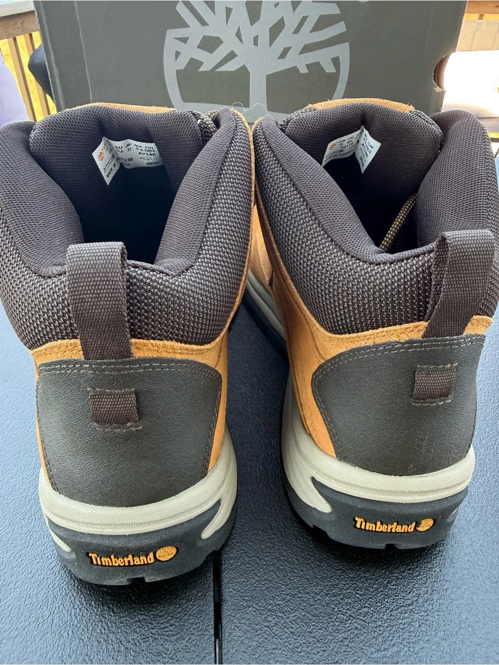 Timberland waterproof suede