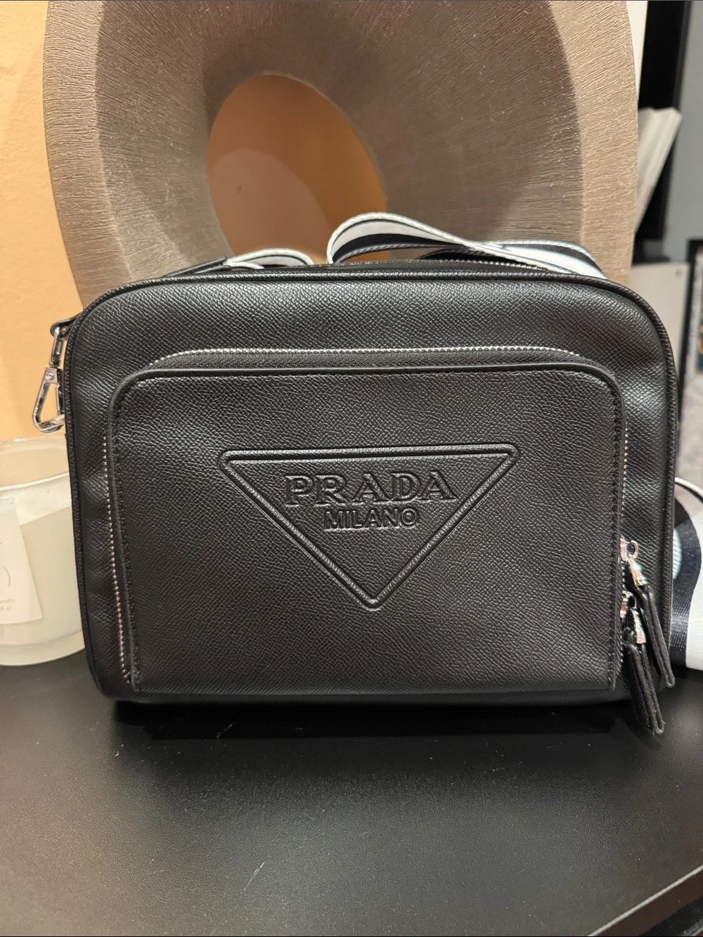 Prada sleek black