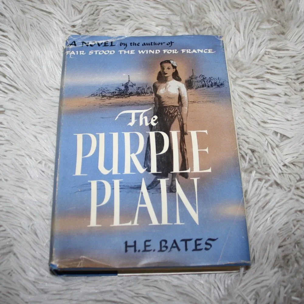 1947 The Purple Plain Vintage book hardcover (Bc)