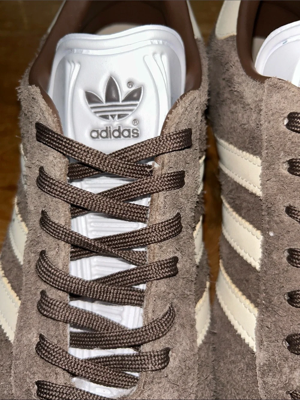 Adidas Originals Gazelle Brown Suede Sneakers Men’s Casual Shoes Size 11