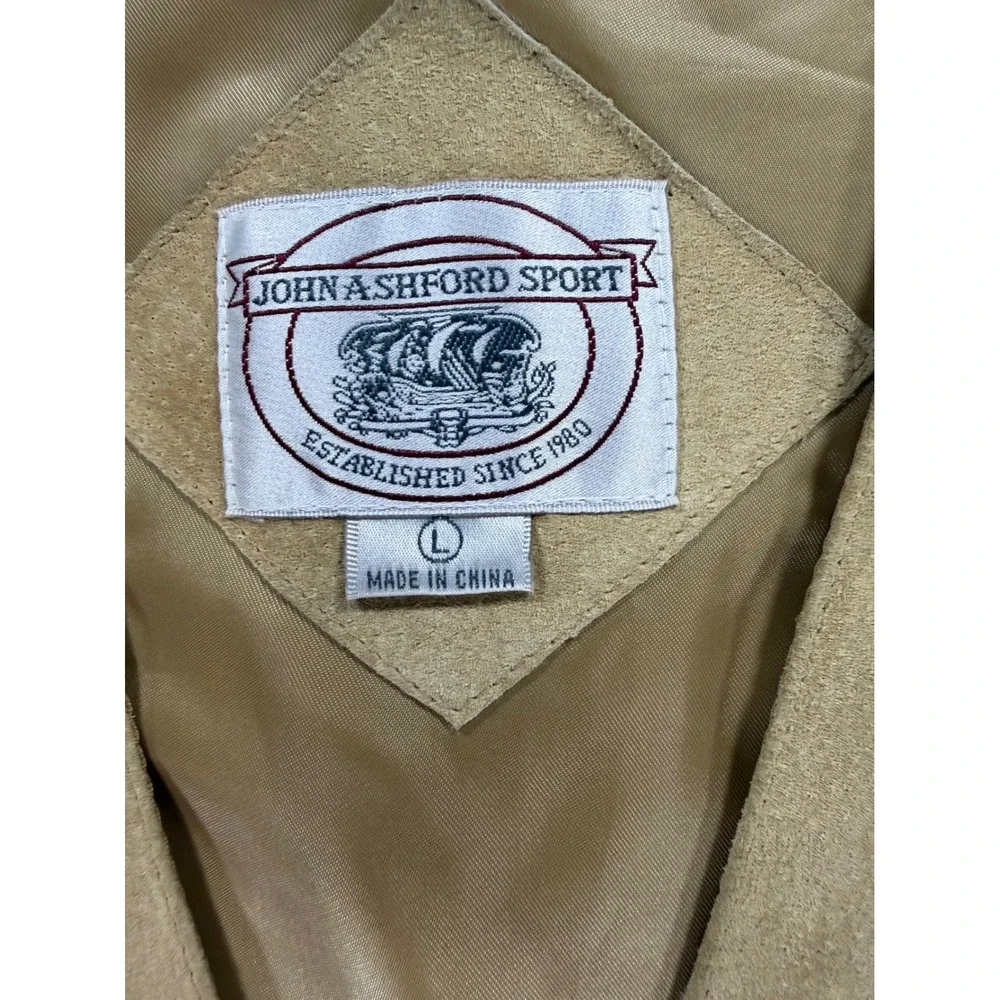 John Ashford suede leather