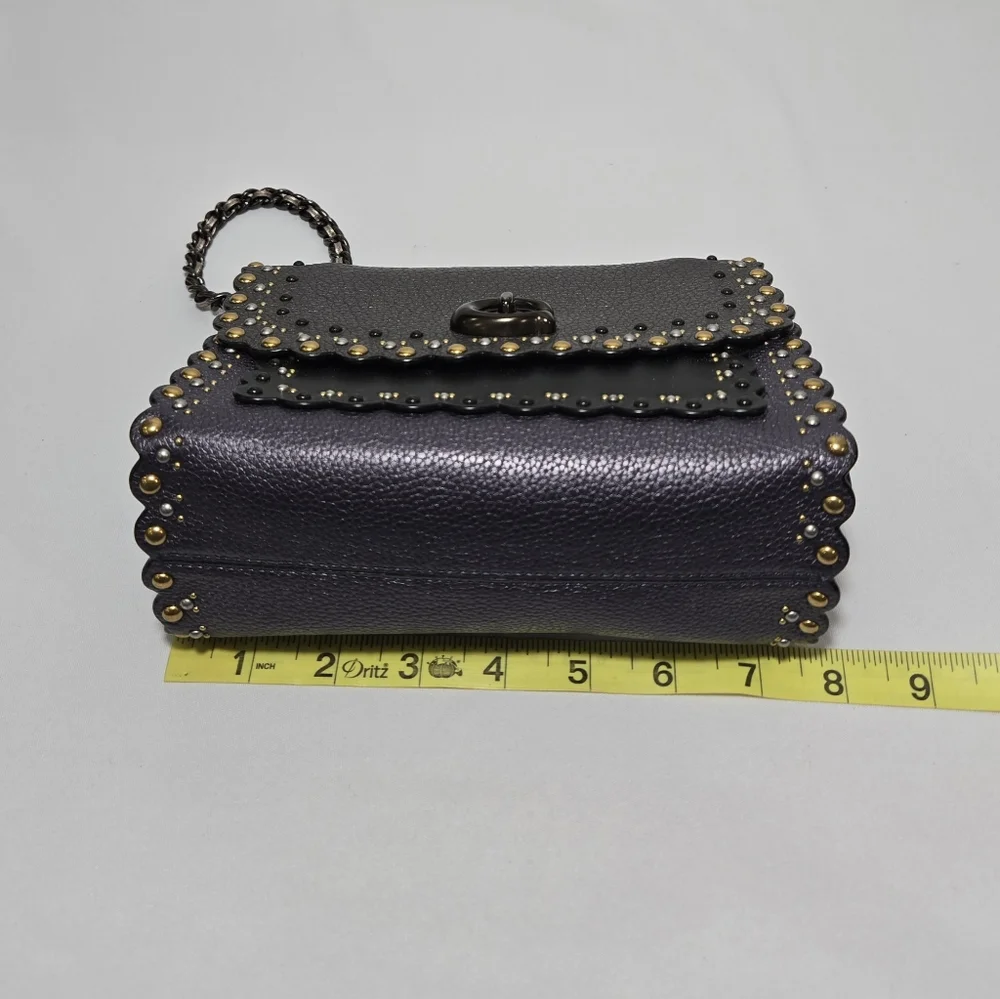 Coach 18 leather