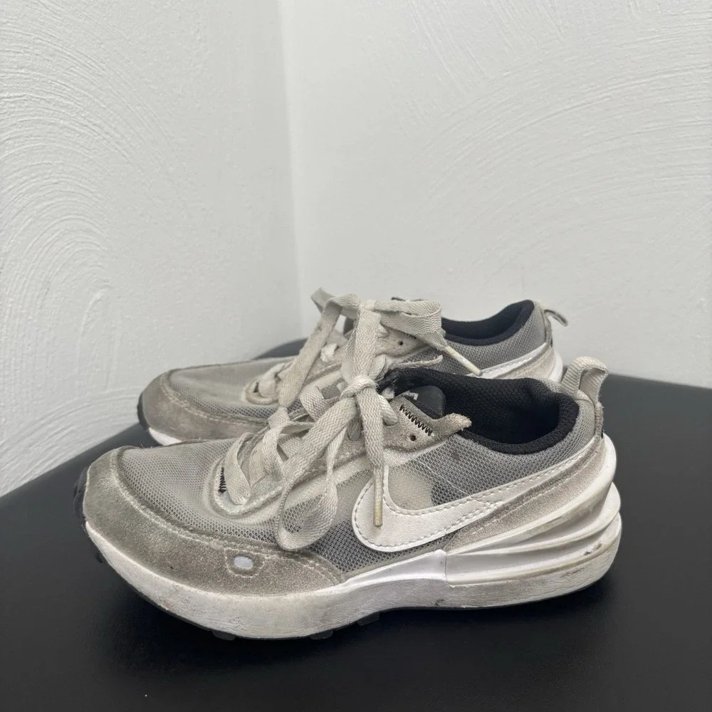 Nike Waffle‎ One Summit White Gray DC0480-100 Youth US Size 12c Sneaker Shoes
