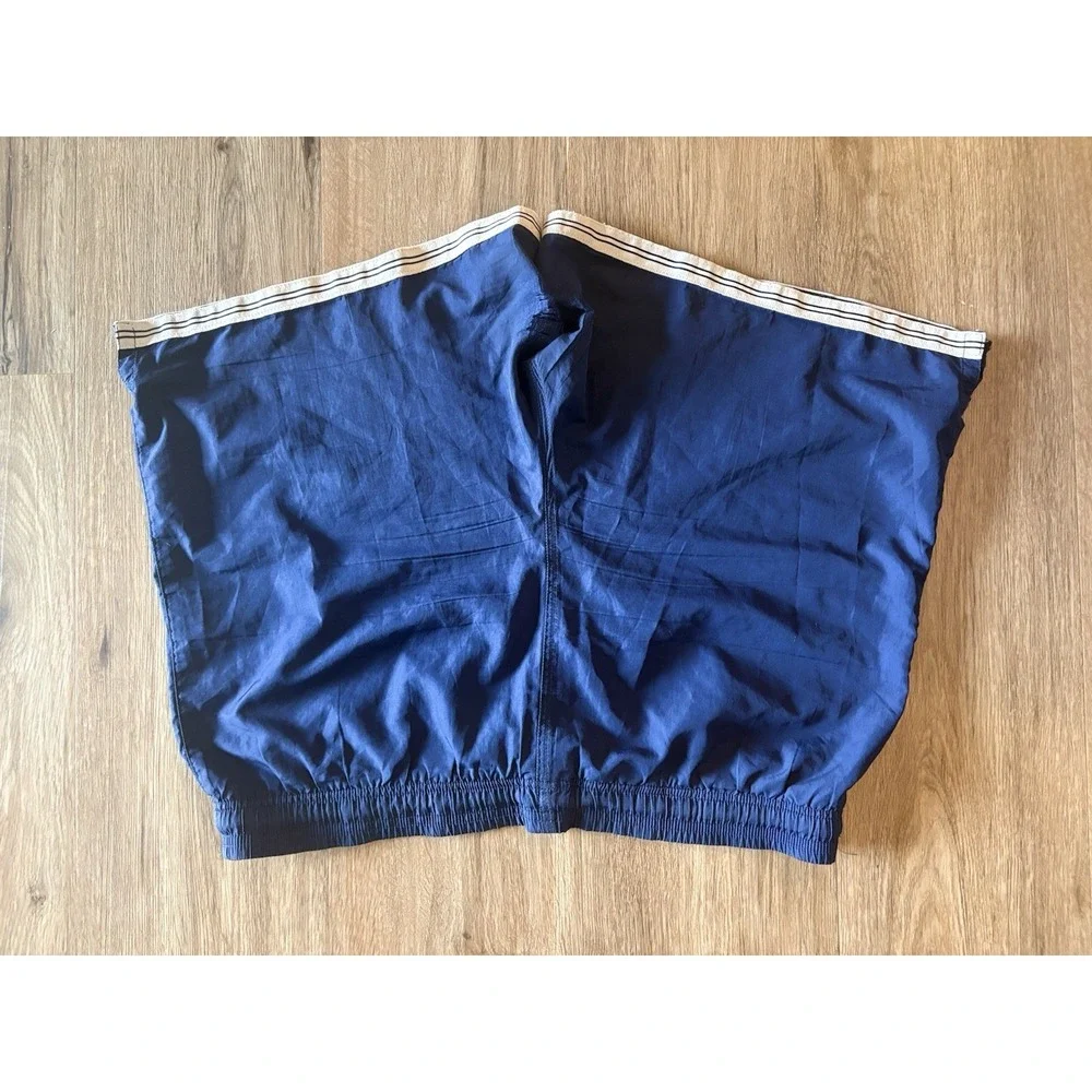 Nike Vintage Shorts Blue Swoosh Lined Shorts Mens XL