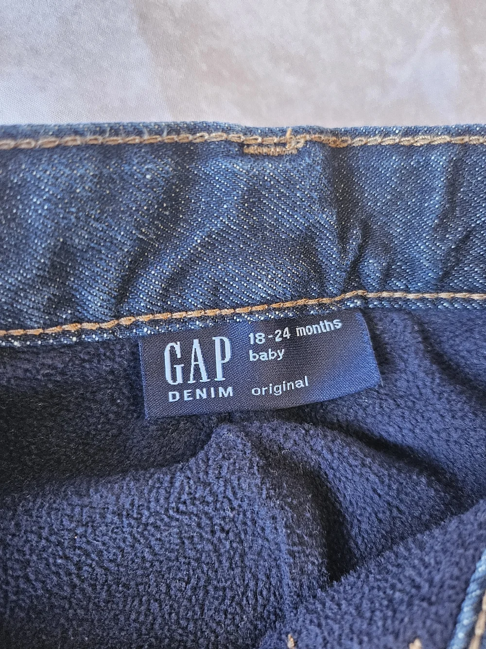 GAP Boys Dark Blue Denim Jeans