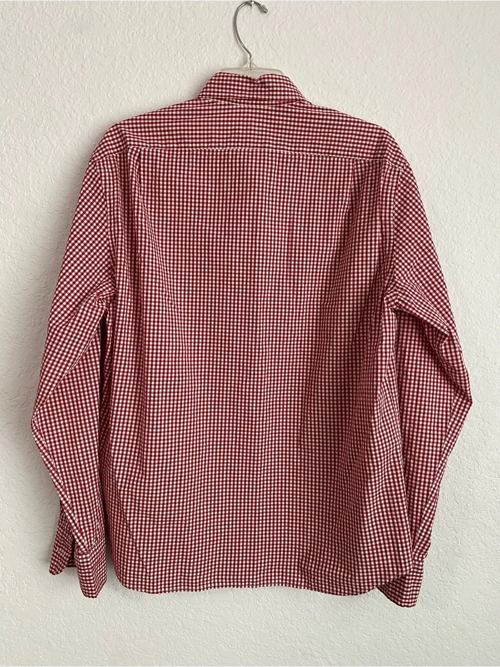 J. Crew crisp gingham
