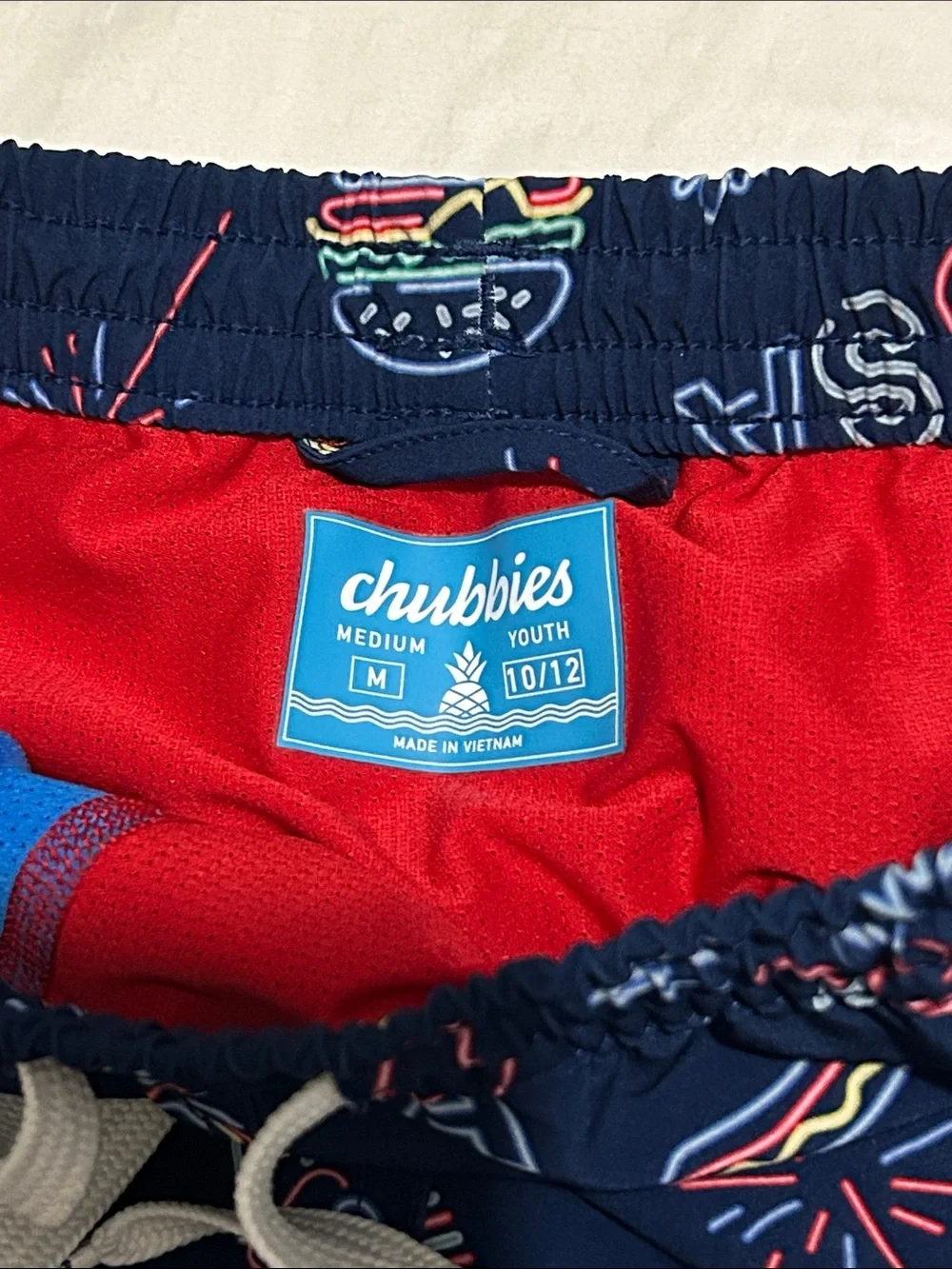 chubbies navy swim