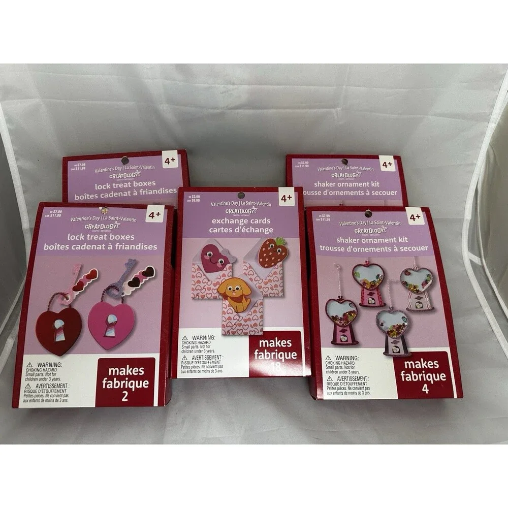 Valentine’s Day Kids Activities Bundle 5 Set