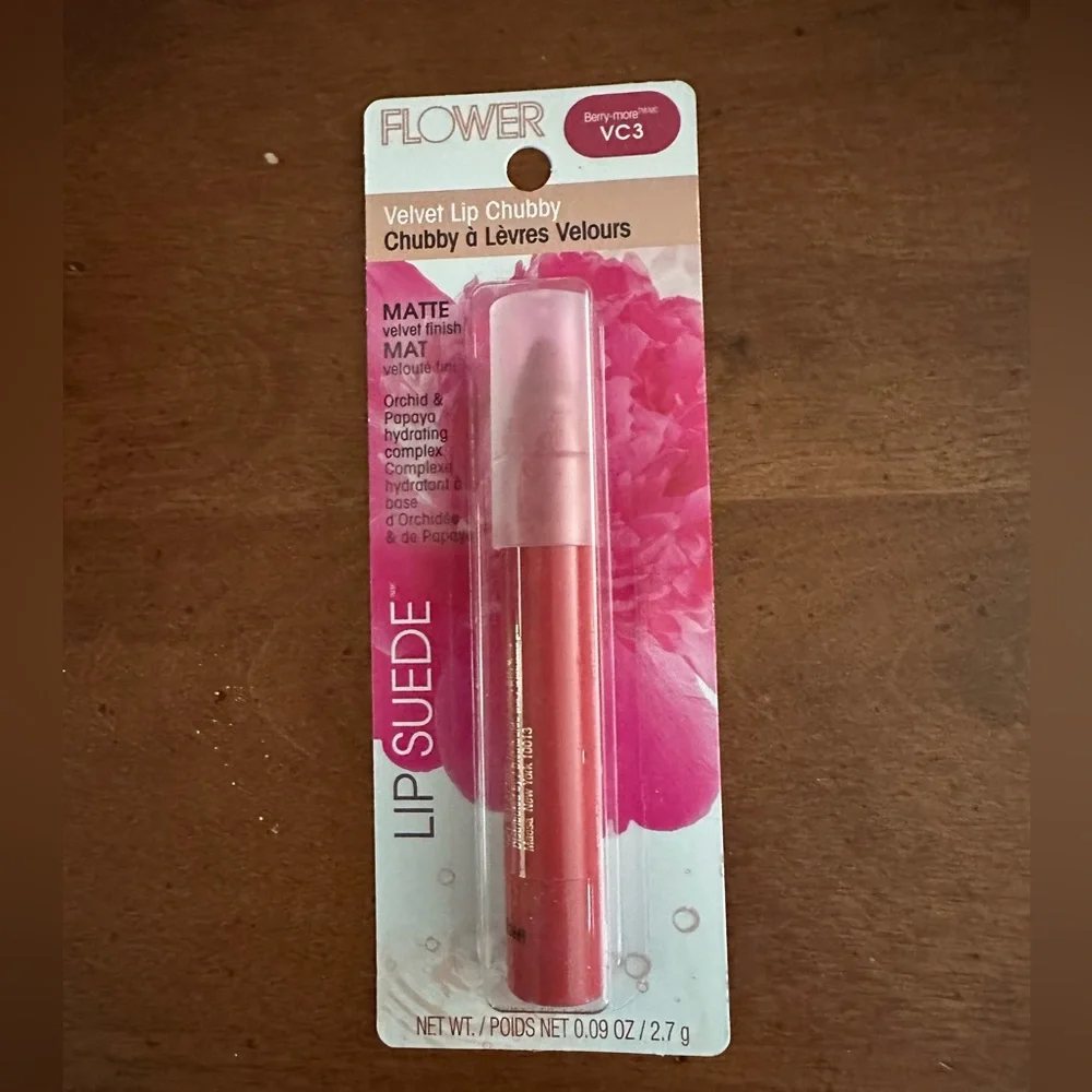 🌵 3/$15 Flower Velvet Matte Lip Chubby Berry-More  ( see description)