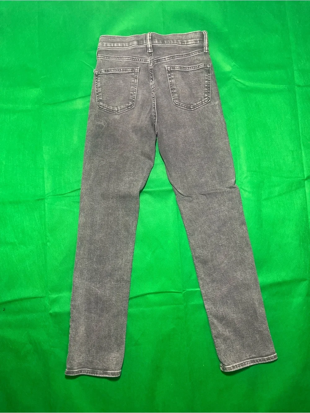 Boys Gray Slim Fit Jeans - Unbranded