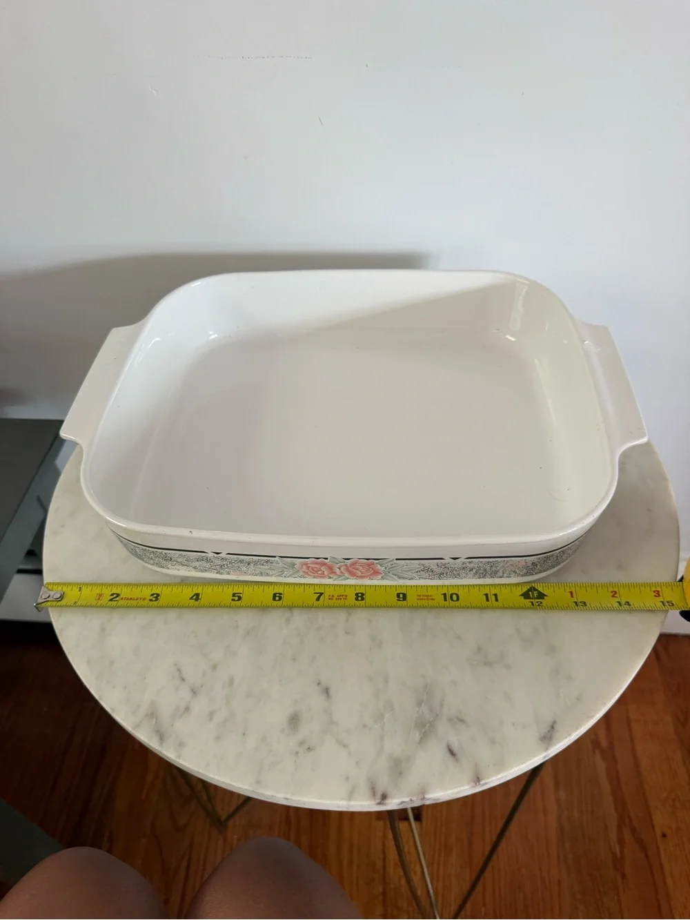 Pyrex elegant white