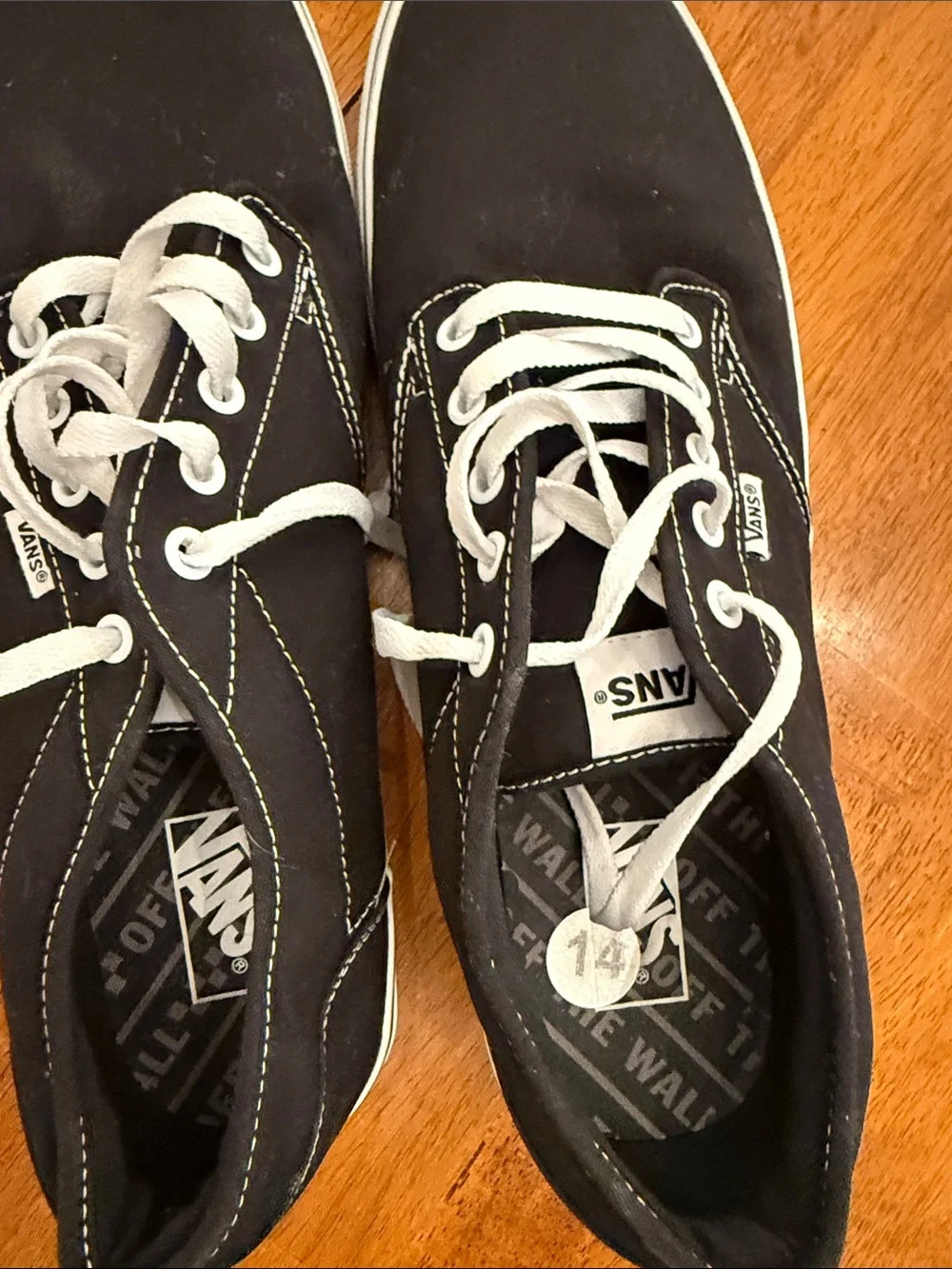 Vans silhouette inspired