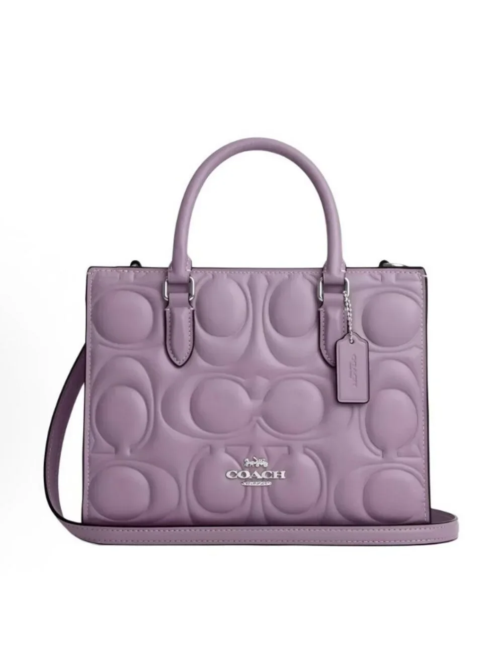 coach Maggie Small Tote Bag In Signature Leather cy670
