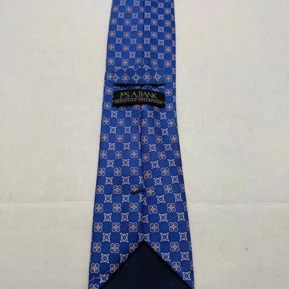 Jos. A. Bank blue silk