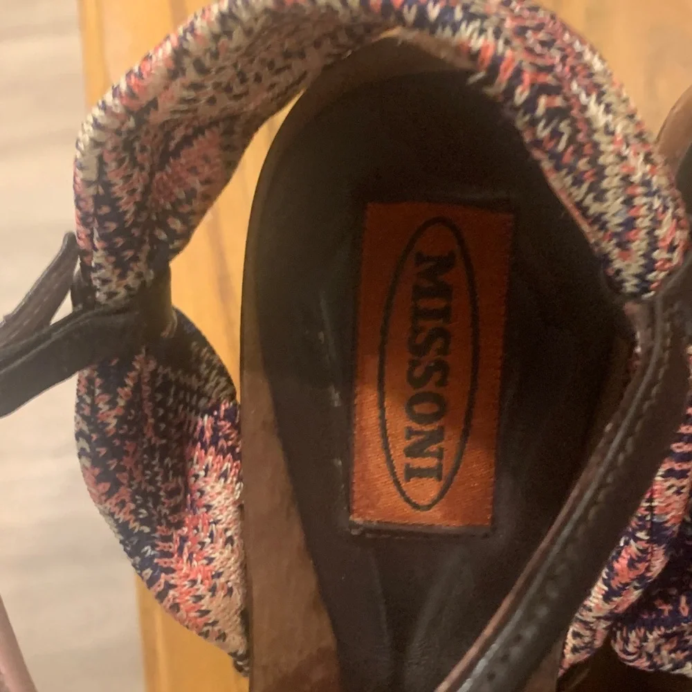 Missoni chic wedges
