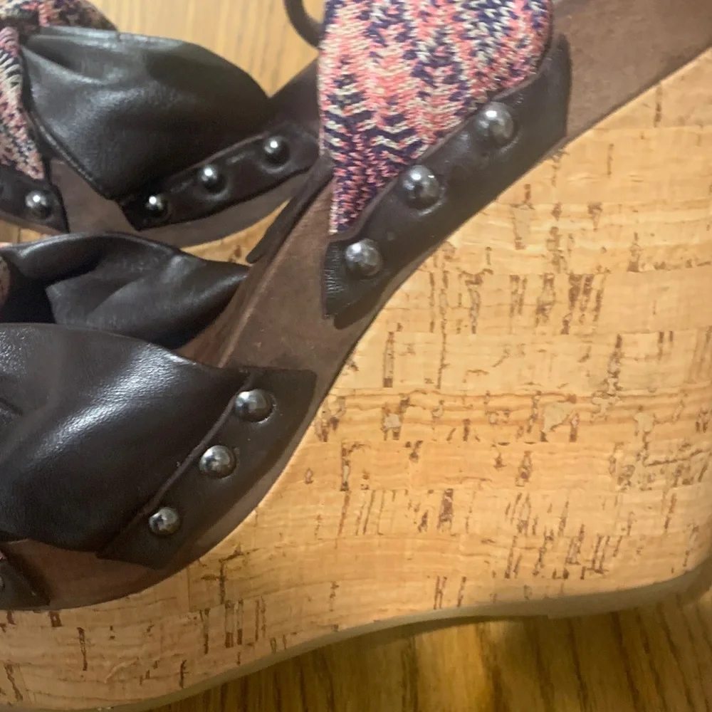 Missoni chic wedges