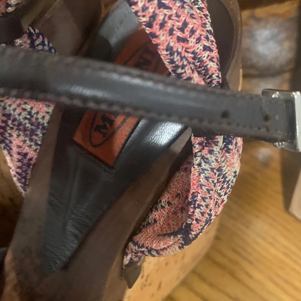 Missoni chic wedges