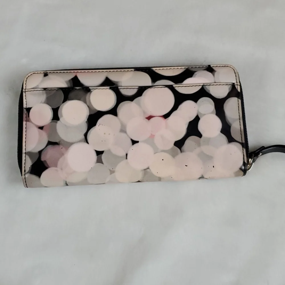 Kate Spade women wallet zipper fly