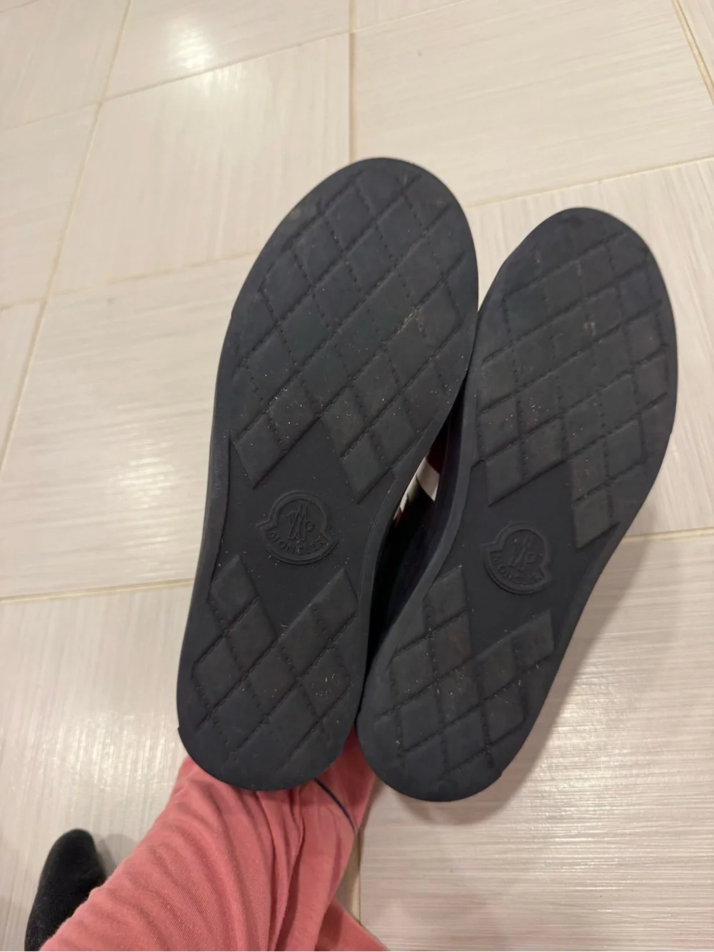 Moncler stripe closure